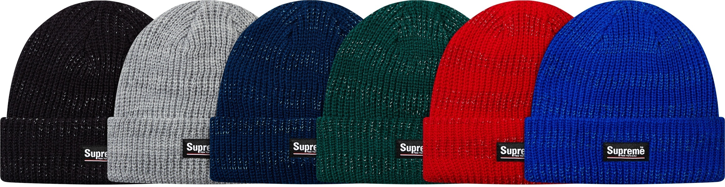 Reflective Stripe Beanie